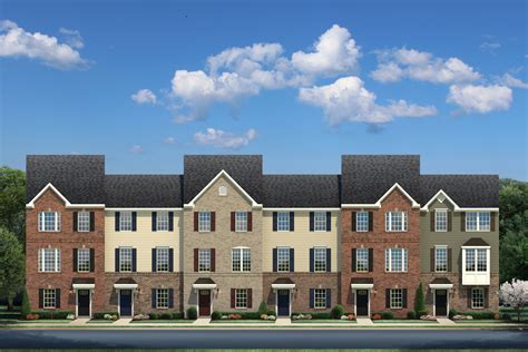 New Construction Townhomes For Sale Strauss With 2 Car Garage Ryan Homes
