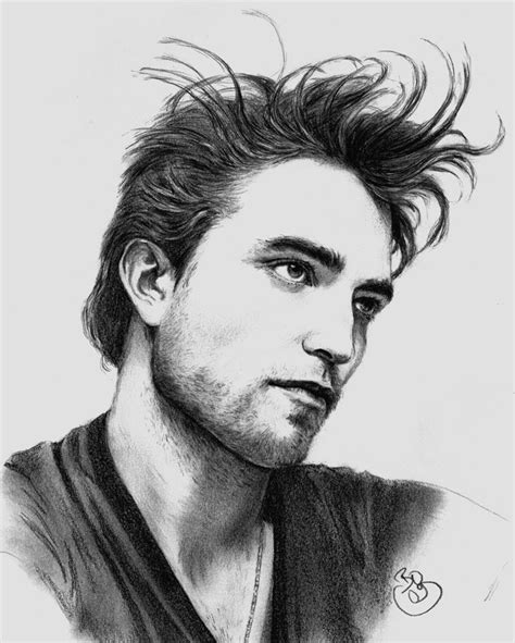 Pencil Sketch Side Profile Celebrity Drawings Male Face Drawings