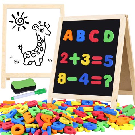 Buy Magnetic Letters And Numbers For Toddlers With Easels 133 Pcs Abc