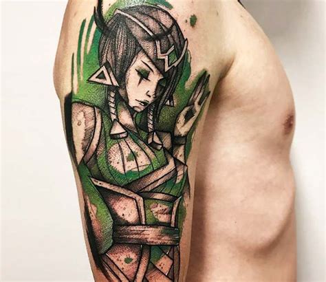 League Of Legends Tattoo By Gustavo Takazone Tatuagem Lol Tatuagem