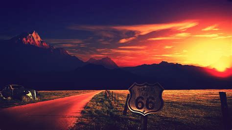 1600x900 Route Us 66 Photography 4k 1600x900 Resolution Hd 4k