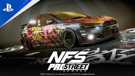 Need For Speed Pro Street Remake 2023 Garage Gameplay Youtube