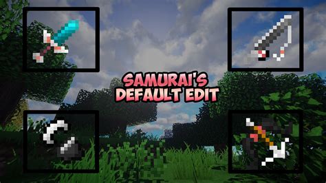 Minecraft Pvp Texture Pack Samurais Default Edit 1718 Youtube