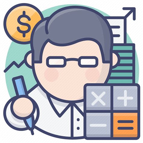 Accountant Accounting Business Finance Icon Download On Iconfinder
