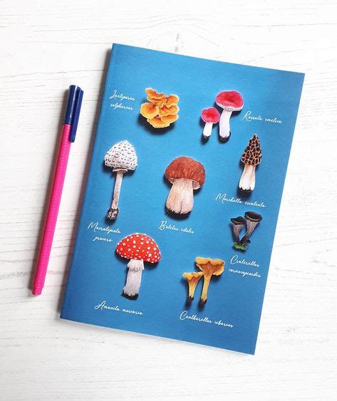 Mushroom Journal Fungi Notebook Foraging Notebook Mushroom
