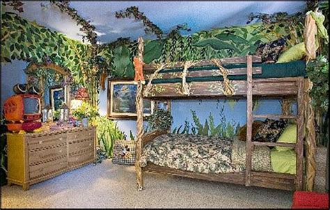 20 Jungle Themed Bedroom For Kids Rilane