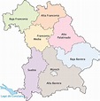 Map - Mapa De Baviera Alemania