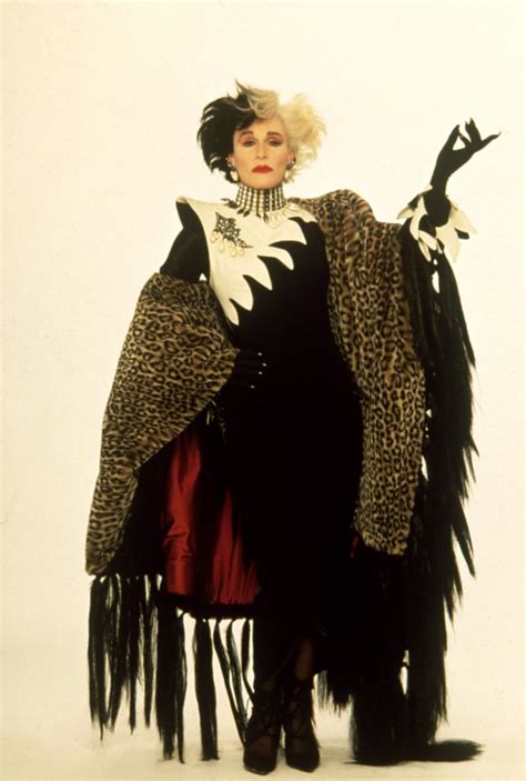 Glenn Close Kept Cruella De Vil Costumes From 101 Dalmatians Popsugar Fashion