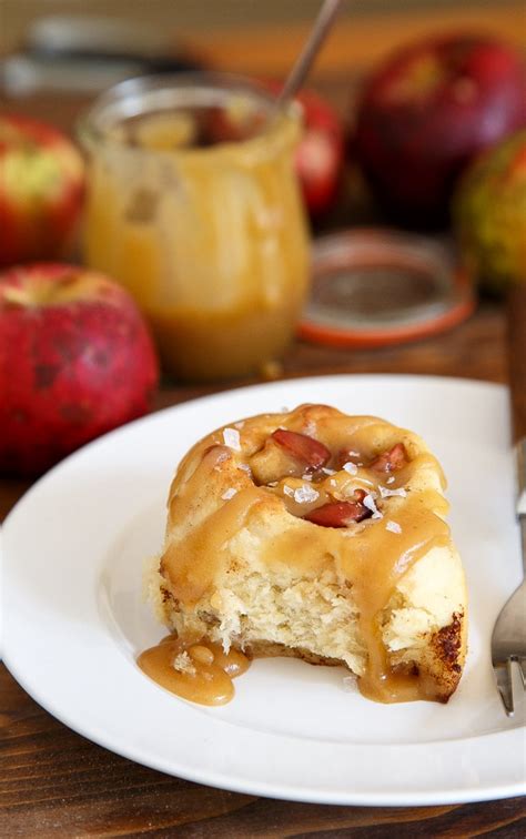 Caramel Apple Cinnamon Rolls Recipe Dessert For Two