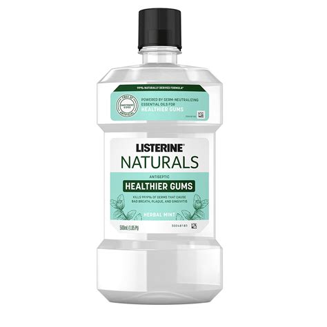 Discontinued Naturals Healthier Gums Antiseptic Mouthwash Herbal Mint
