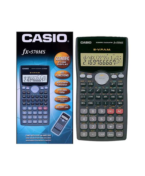A solar casio computer co., ltd. Casio FX-570MS Scientific Calculator