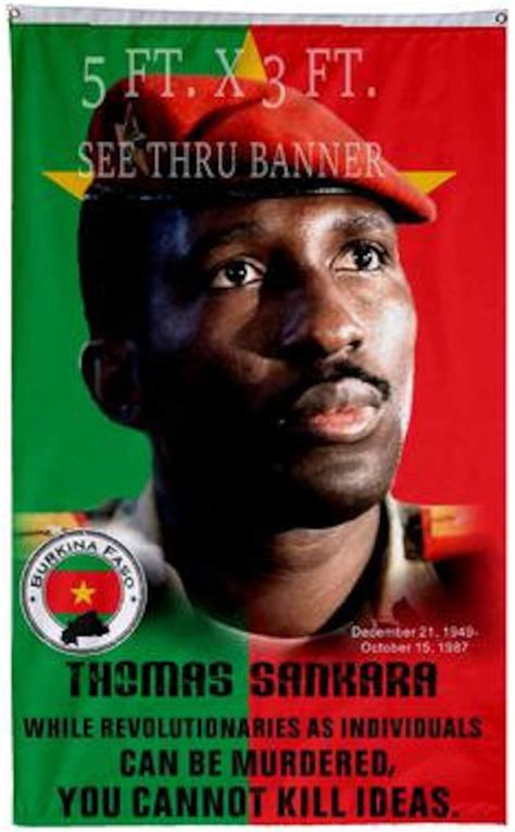 Afro Pan African Thomas Sankara Flag Black History Black Etsy