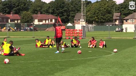 It shows all personal information about the players, including age, nationality, contract duration and current market. Liverpool FC Shooting practice in training - YouTube