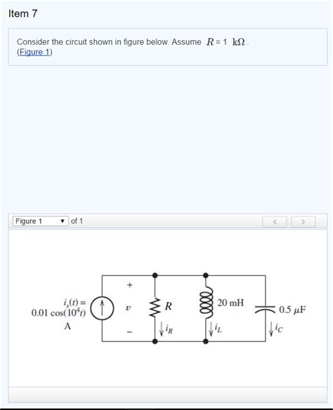 solved consider the circuit shown in figure below assume r