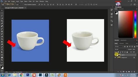 Cara Merubah Warna Background Tanpa Menghilangkan Shadow Di Photoshop