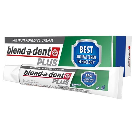 Blend A Dent Plus Dual Protection Premium Klej Do Protez W Kremie 40 G