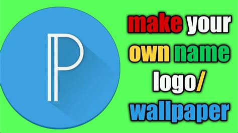 How To Make Logo On Pixellab How To Make Logo On Android Mobile Youtube