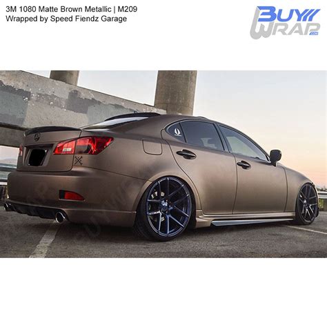 3m 1080 Matte Brown Metallic Wrap M209