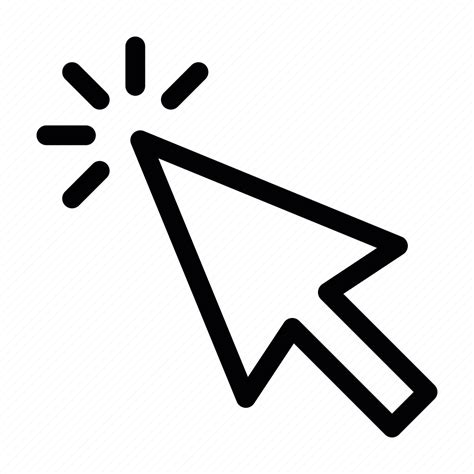 Click Cursor Mouse Icon Download On Iconfinder