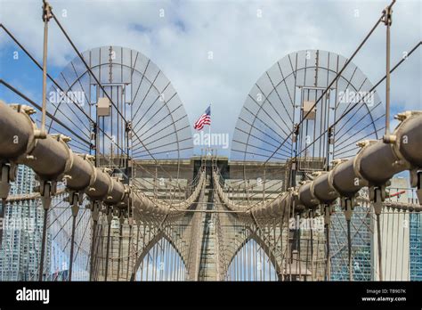 Brooklyn Bridge In New York Considered One Of The Oldest Suspension