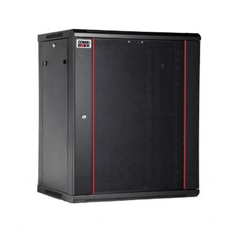 Coms In A Box 19 X 18ru X 600mm Deep Wall Mount Server Cabinet