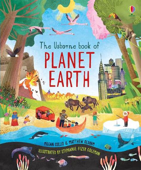 Usborne Book Of Planet Earth By Megan Cullis Hardcover 9781474936620