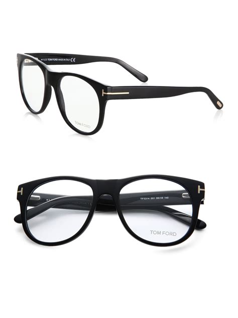 Tom Ford Oversized Optical Glasses In Black Lyst
