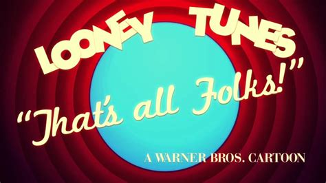 Thats All Folks Thats All Folks Looney Tunes Neon Signs