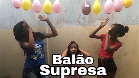 Desafio Balão Surpresa Youtube