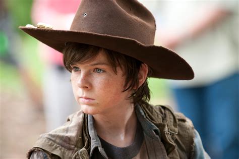See ‘the Walking Deads Carl Grow Up From His First Episode To His