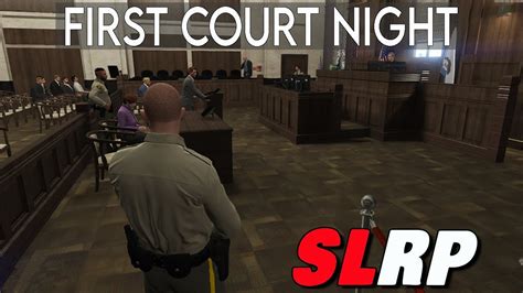 First Court Room Appearance Traffic Court Trial Fivem Slrp Youtube