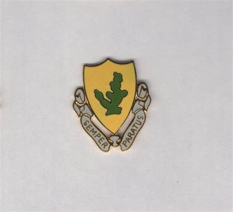 Us Army 12th Cavalry Regiment Crest Dui Cb Clutchback Badge G 23 Ebay