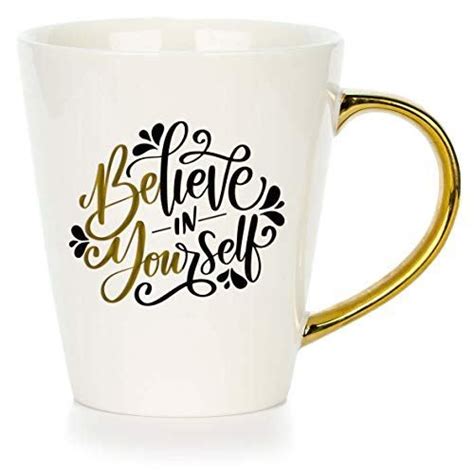 Cheeki's selection of reusable coffee cups are made from high quality food grade stainless steel, ensuring your coffee stays perfectly hot for 8 hours or your iced this insulated coffee mug will keep your drink hot for up to 8 hours and cold for up to 12 hours. Inspirational Coffee Mugs For Women - Believe in Yourself ...