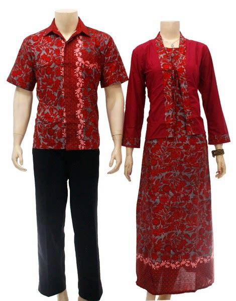 20 Model Baju Batik Sarimbit Untuk Pasangan Terbaru