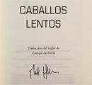 Caballos Lentos by Mick Herron: Excelente Encuadernación de tapa blanda ...