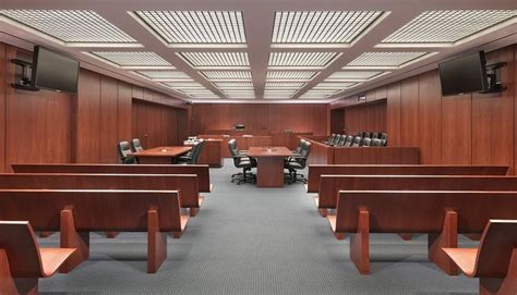 Courtroom Layout Courtroom Wood Paneling Architecture