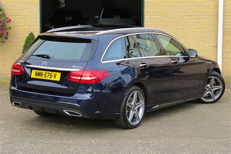 Agility control sports suspension lowered by 15 mm. Mercedes C220d 9G-tronic AMG Line Premium 4-Matic Estate - Brent Mealin