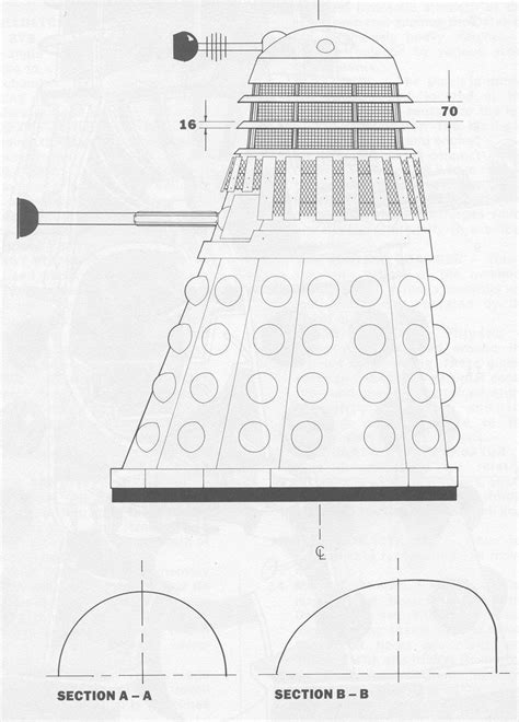 Anatomy Of A Dalek The History Vortex In 2023 Dalek Doctor Who Art