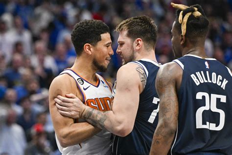 Fans React To Devin Booker And Luka Doncic Scuffle In Close Game Fadeaway World