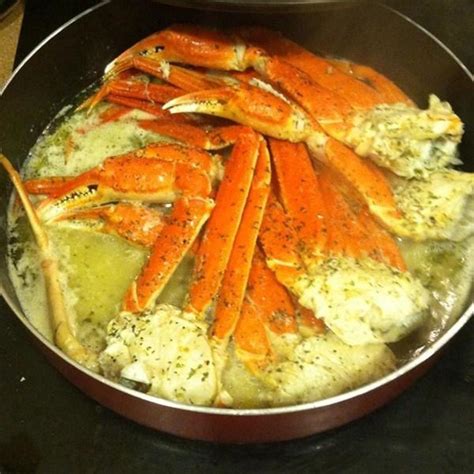 Charlizes Garlic Butter Crab Legs Recipe Just A Pinch Recipes