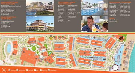 Nickelodeon Resort Punta Can A Map