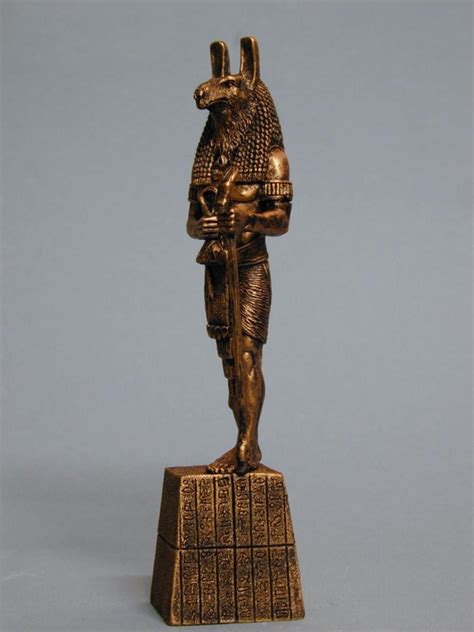 Set Seth Egyptian God Statue Sculpture Ancient By Houseofkemet