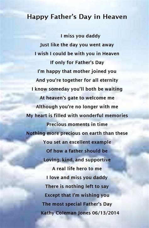 To My Father In Heaven On Fathers Day Fatherxd