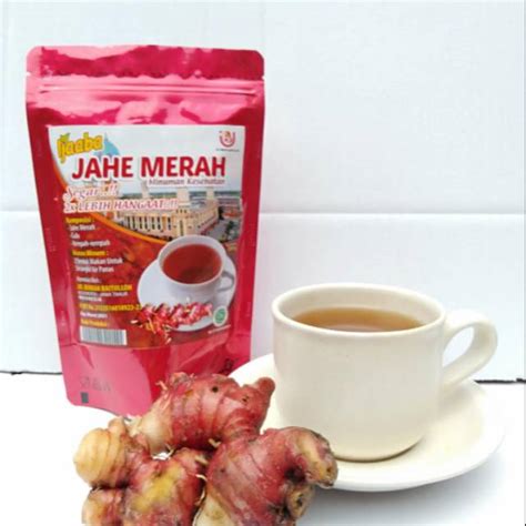 Jual Minuman Herbal Jahe Merah And Temulawak 100 Original Bersertifikat