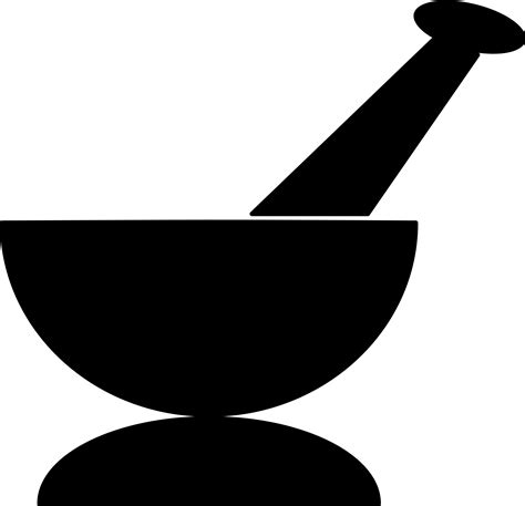 Mortar And Pestle Clipart Best
