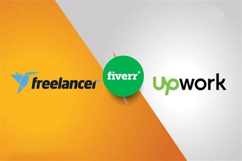 Top Three Freelancing Platforms Upwork Fiverr Freelancer The Daqian