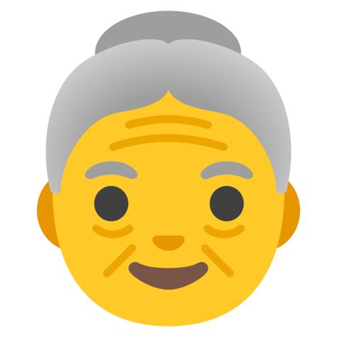 👵 Old Woman Emoji Grandmother Emoji