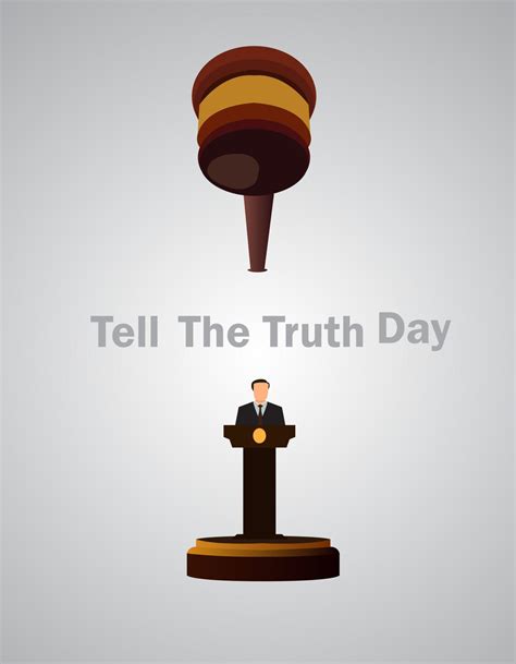 Tell The Truth Day Holiday Collection July 7011407 Vector Art At Vecteezy