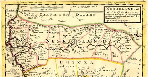 Negroland, or nigritia, is an archaic term in european mapping, describing the inland and poorly explored (by europeans) region in west africa as an area populated with negroes. Jungle Maps: Map Of Africa Negroland