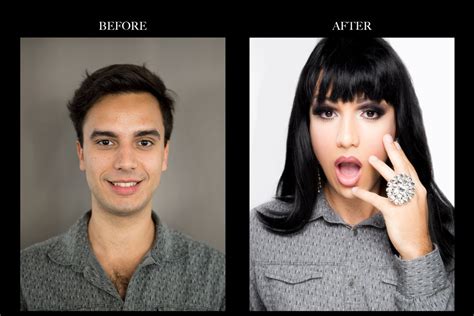 Guy Makeup Transformation